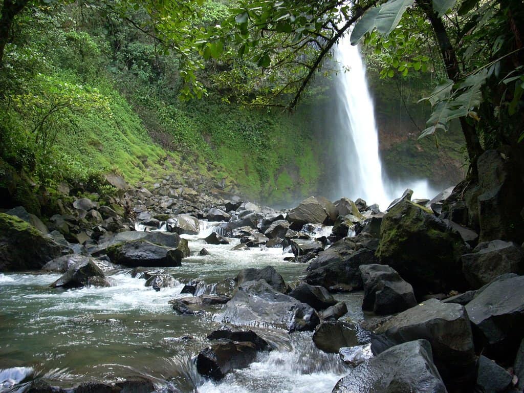 Costa Rica waterfall