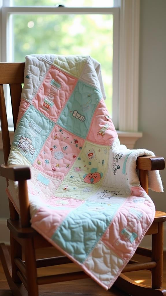 create a keepsake blanket