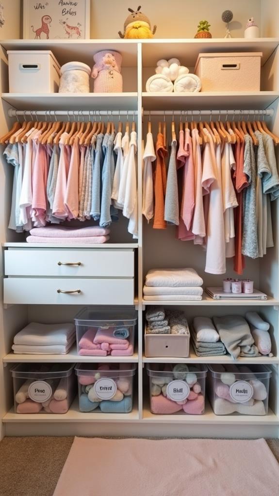 efficient closet organization solution