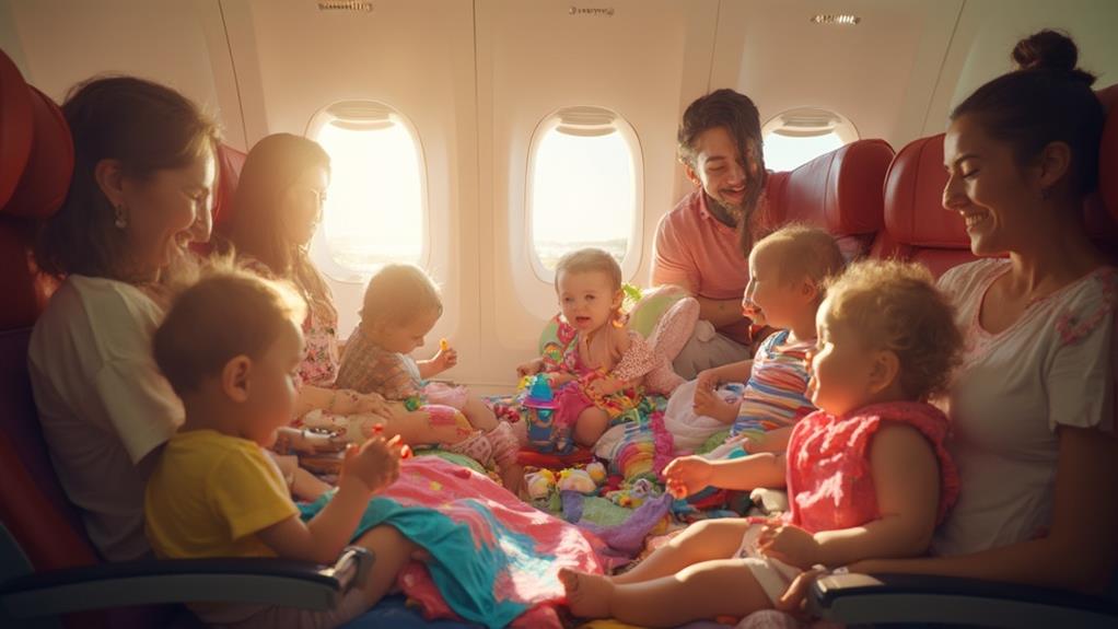 traveling with babies entertaining tricks